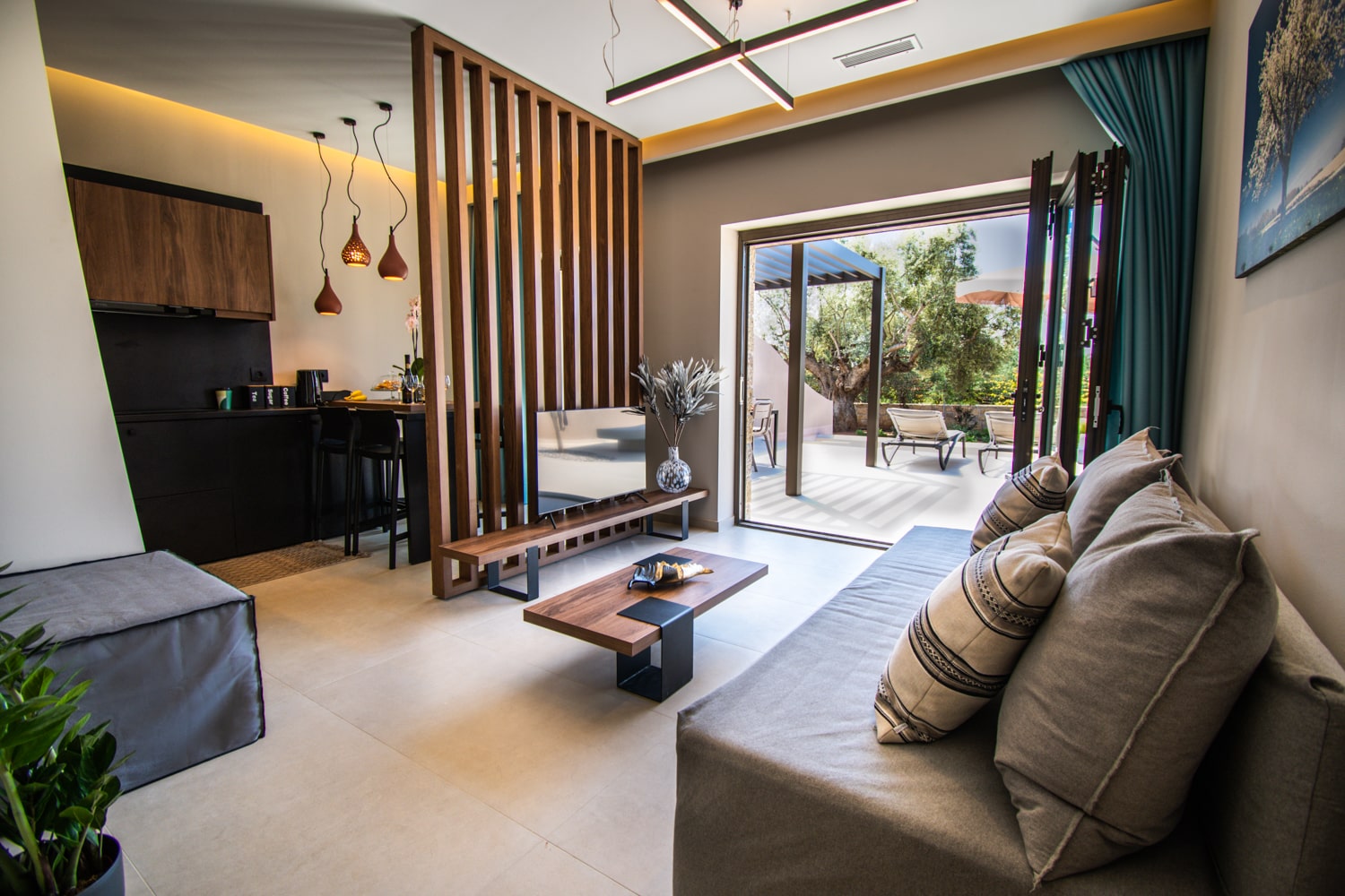 Nestor-Luxury-Villas-living-room-villa-private-pool-greece